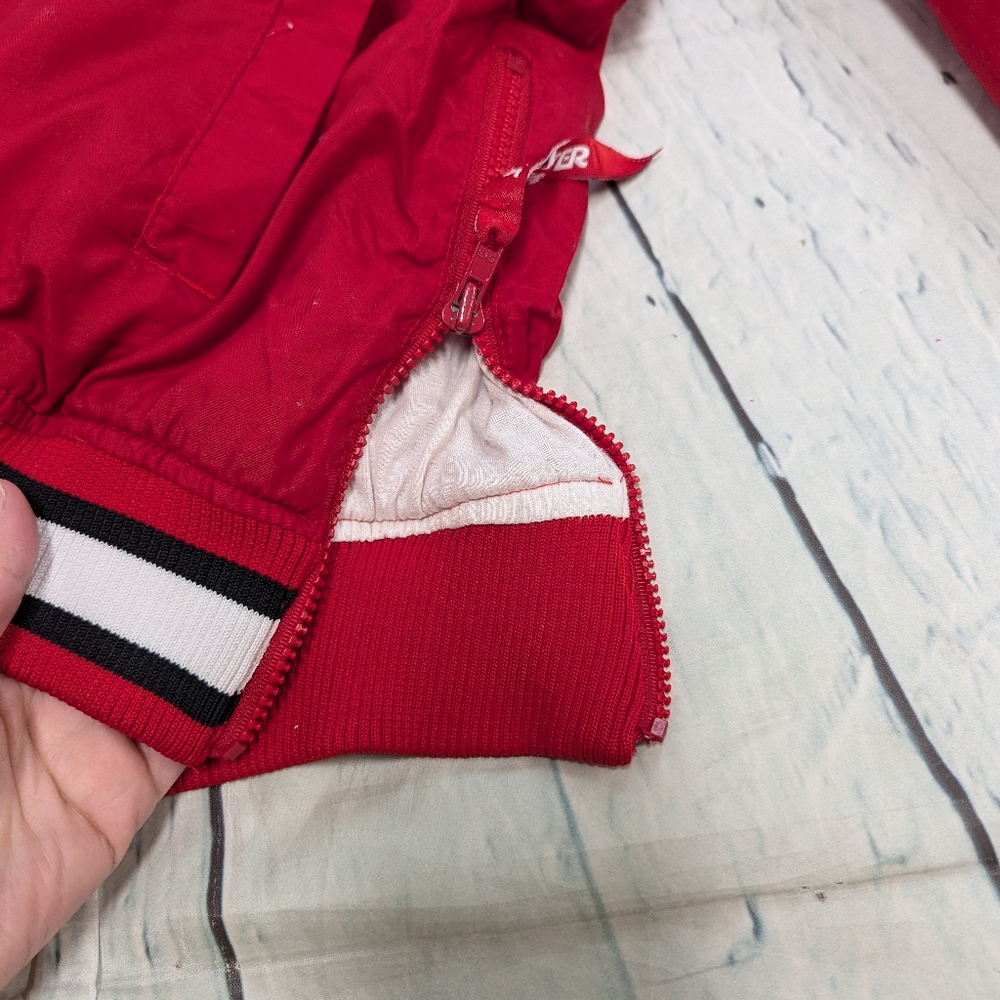 Starter Red Lightweight Pullover Jacket - image 4